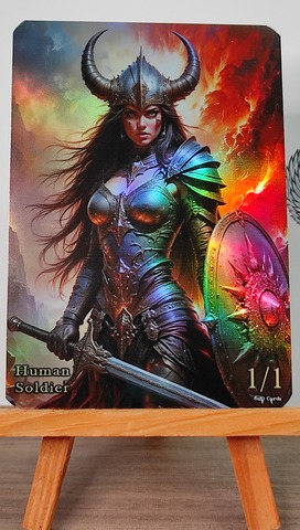 Foil Human Soldier #13
